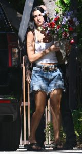 Dua Lipa in a White Top