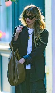 Jennifer Lawrence in a Black Ensemble