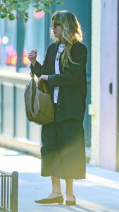 Jennifer Lawrence in a Black Ensemble