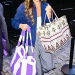 Jessica Alba in a Grey Pants Was Seen Out in SoHo in New York City 09/18/2025