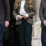 Kate Middleton Visits the Natural History Museum’s Newly Renovated Gardens in London 09/04/2025