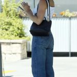 Lucy Hale in a White Top Was Seen Out in Los Angeles 09/06/2025