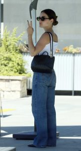 Lucy Hale in a White Top