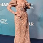 Sofia Carson Attends the amfAR Gala Venezia 2025 at Arsenale in Venice 08/31/2025