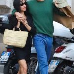 Zoe Kravitz in a Black Dress Was Seen Out with Harry Styles on an Evening Stroll in Rome 09/14/2025