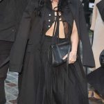 Demi Lovato Attends the Ann Demeulemeester Fashion Show During 2025 Paris Fashion Week in Paris 10/04/2025