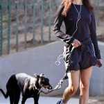Jenna Ortega in a Black Cap Was Seen on a Hike with Her Dog in Runyon Canyon in Los Angeles 10/12/2025