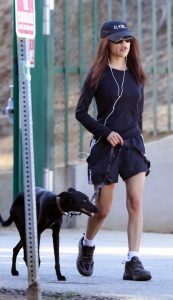Jenna Ortega in a Black Cap