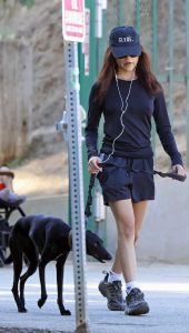 Jenna Ortega in a Black Cap