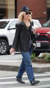 Kathryn Newton in a Black Cap