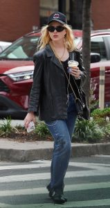 Kathryn Newton in a Black Cap