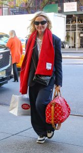 Kathryn Newton in a Navy Blazer