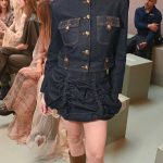 Maia Mitchell Attends the Zimmerman Fashion Show During 2025 Paris Fashion Week in Paris 10/06/2025