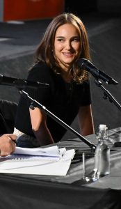 Natalie Portman in a Black Blazer