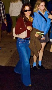 Rachel Zegler in a Blue Jeans