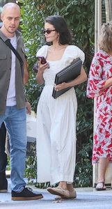 Selena Gomez in a White Dress