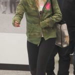 Addison Rae in a Camo Hoodie Arrives at Sydney Airport in Sydney 11/15/2025