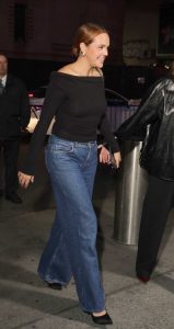 Bailee Madison in a Black Blouse