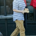 Billie Eilish in a Striped T-Shirt Was Seen Out in Los Angeles 11/27/2025