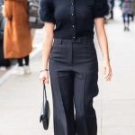 Chase Sui Wonders in a Black Blouse Was Seen Out in the Flatiron District in New York City 11/21/2025
