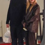 Jennifer Lawrence in a Brown Leather Blazer Was Seen Out with Her Husband in Los Angeles 11/18/2025