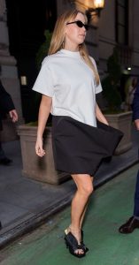 Jennifer Lawrence in a White Tee