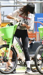 Jessica Alba in a White Tee