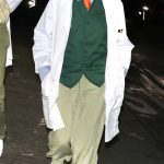 Joey King Arrives to the Vas J Mrogan and Michael Braun 2025 Annual Halloween Party in Los Angeles 10/31/2025