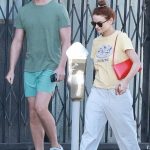 Joey King in a Yellow Tee Was Seen Out with Steven Piet on a Walk in Silver Lake 11/11/2025