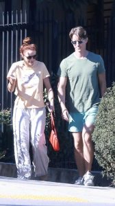 Joey King in a Yellow Tee