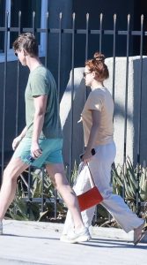 Joey King in a Yellow Tee