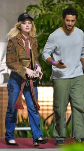 Kathryn Newton in a Black Cap