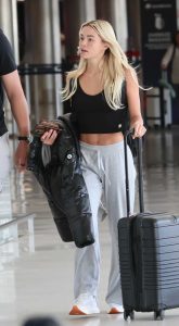 Olivia Dunne in a Black Top