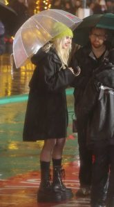 Taylor Momsen in a Black Boots