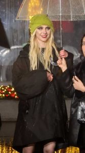 Taylor Momsen in a Black Boots