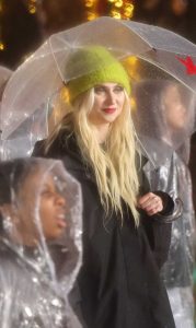 Taylor Momsen in a Black Boots