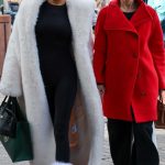 Brooks Nader in a White Fur Coat Was Seen Out with Her Mother in Aspen 12/26/2025