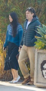 Caylee Cowan in a Black Skirt