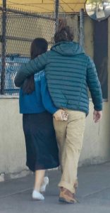 Caylee Cowan in a Black Skirt