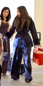 Jessica Alba in a Black Ensemble