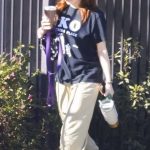 Joey King in a Green Cap Visits a Friend’s House in Los Angeles 12/09/2025