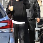 Kendall Jenner in a Black Sweater Leaves Architecture Bookstore Cafe with Ben Gorham in Hollywood 12/17/2025