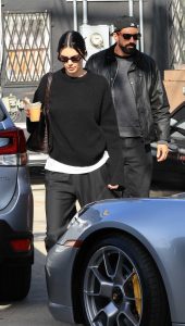 Kendall Jenner in a Black Sweater