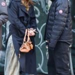 Tate McRae in a Black Trench Coat Was Seen Out with NHL Star Jack Hughes in New York City 12/22/2025