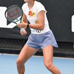 Emma Raducanu at a Practice Session During 2026 Australian Open in Melbourne 01/19/2026