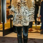 Mariah Carey in an Animal Print Fur Coat Leaves the Gucci Store in Aspen 12/29/2025