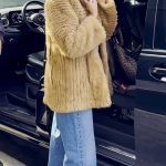 Dua Lipa in a Beige Fur Coat Leaves a Recording Studio in Paris 02/09/2026
