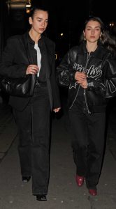 Dua Lipa in a Black Blazer