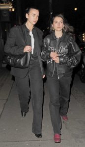 Dua Lipa in a Black Blazer