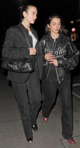 Dua Lipa in a Black Blazer